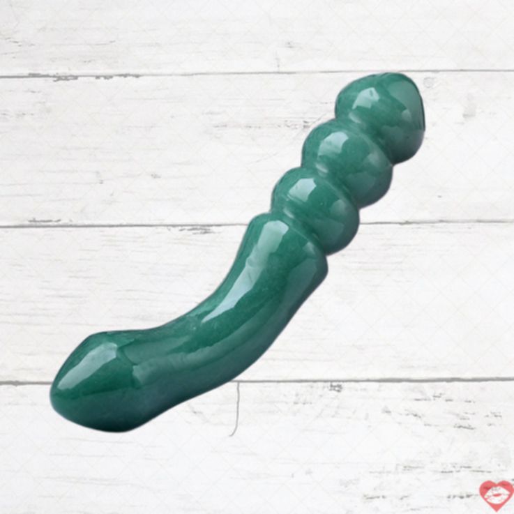 Green Aventurine Crystal Dildo Cong G-Spot Ngọc
