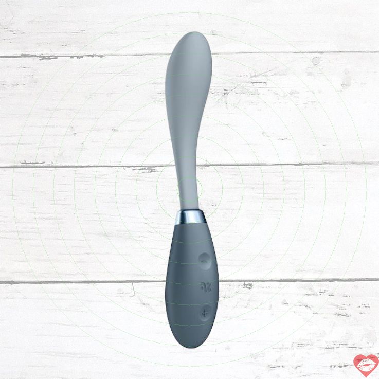 Satisfyer G-spot Flex 3 Đa Năng Uốn Cong Hồng Xám Siêu Sướng
