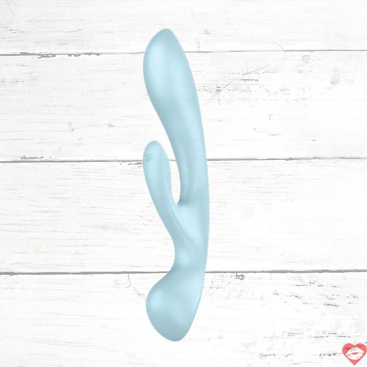 Satisfyer Triple Oh wand rabbit kích thích âm vật G-spot