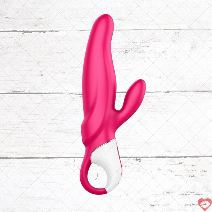 Satisfyer Mr Rabbit G-Spot Clit Siêu Mềm Mịn