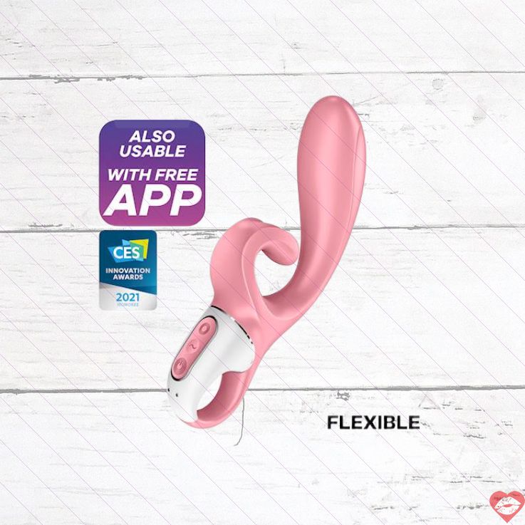 Satisfyer Hug Me Rabbit Rung App Siêu Bám