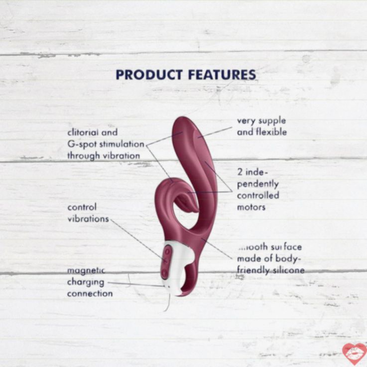 Satisfyer Love Me Rabbit G-Spot Clit Rung Phụ Nữ Tuyệt