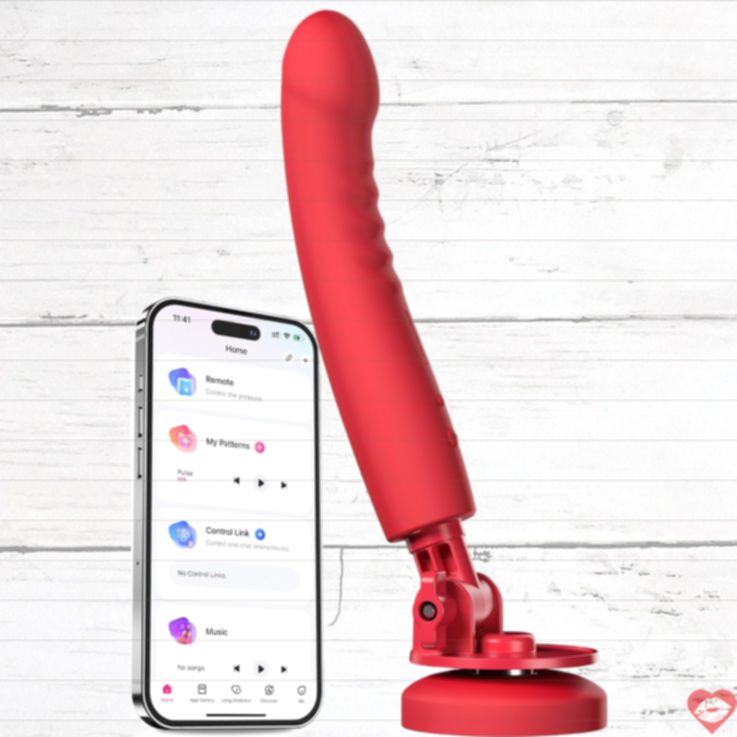 Lovense Mission 2 Dildo Rung Cảm Ứng Suction Cup