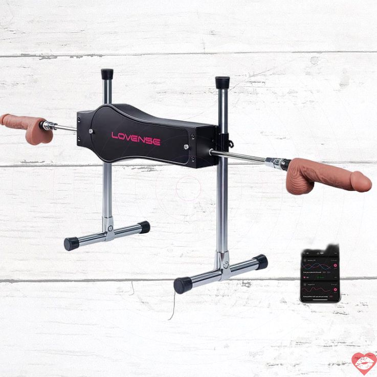 Lovense sex machine điều khiển app thrust mạnh