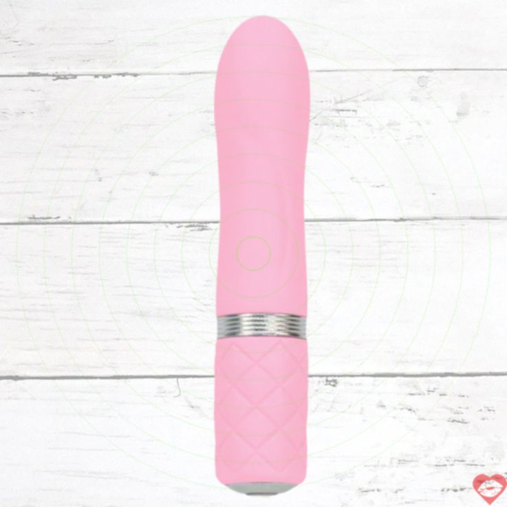 Vibe Crystal Pillow Talk mini sang trọng rung mạnh siêu nhỏ gọn 