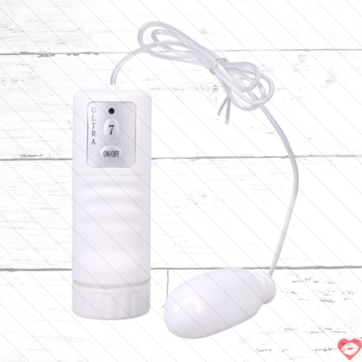 White Nights Bullet Vibrô 7 Tốc Trắng Ấm Áp 