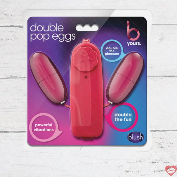 Trứng Rung Blush Double Pop Đôi Đa Zôn Gấp Đôi 