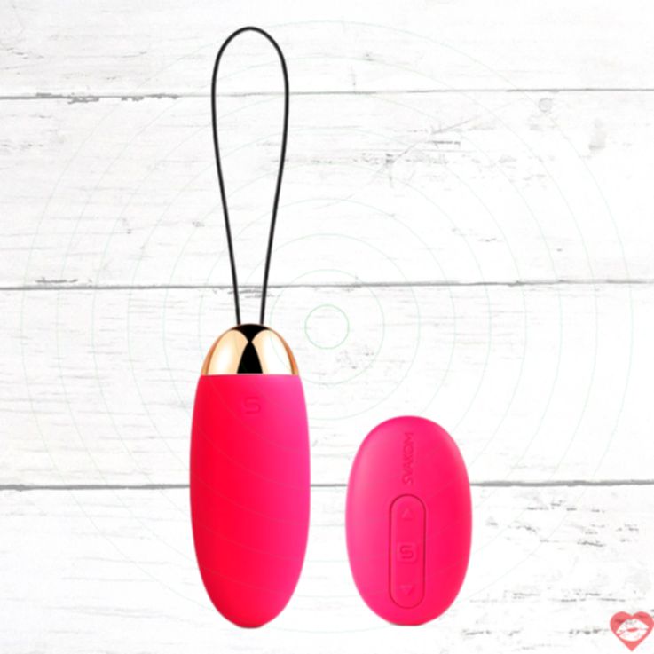 SVAKOM Elva trứng rung remote đỏ mạnh mẽ