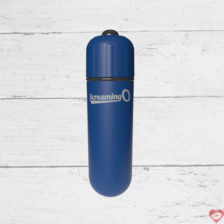 Screaming O 4T Vibro Đạn Xanh, Nhỏ Giọt Siêu Cảm Xúc