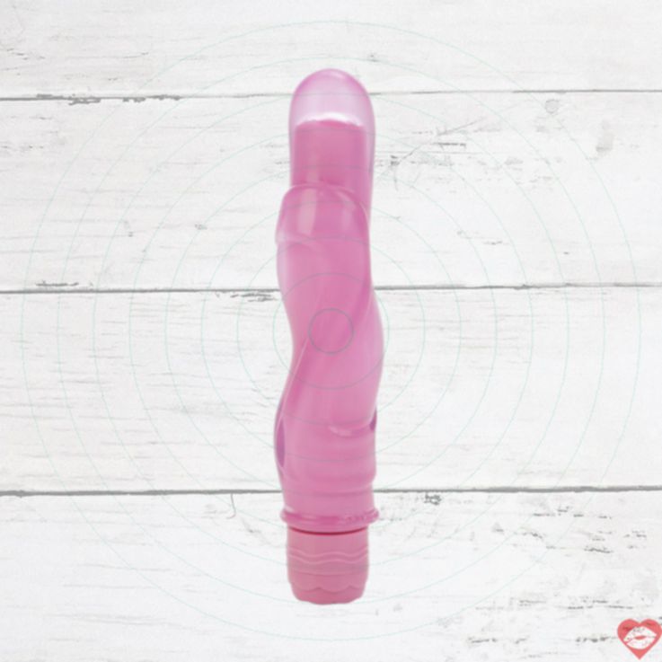 CEN First Time vibro mềm pink TPE 12.75cm beginner thân thiện
