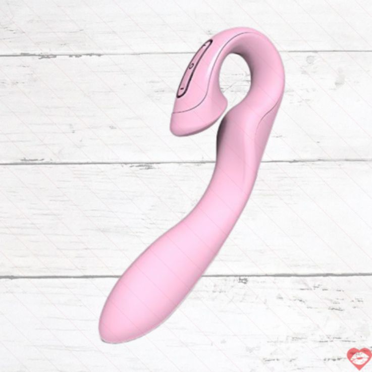 Zini Roae Máy Rung Hồng Nhạt Siêu Mạnh 20.5cm