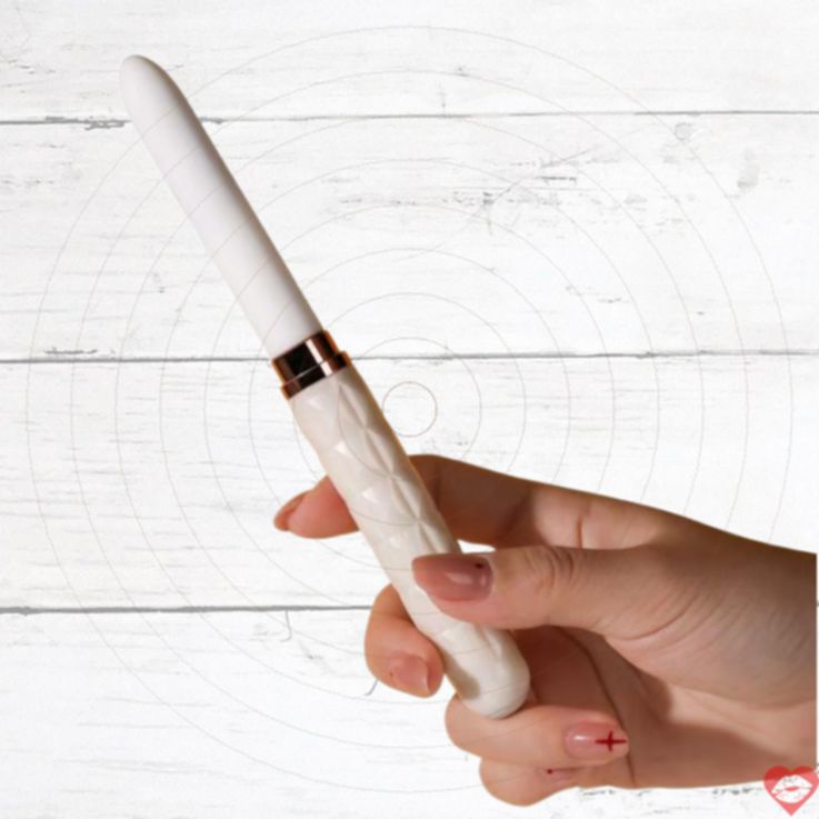 Discreet Pen Mini Vibrator Trắng Bí Mật Dễ Mang