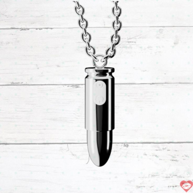 Vòng Cổ Bullet Rung Ẩn Silver Bí Mật Nóng Bỏng Thú Vị 