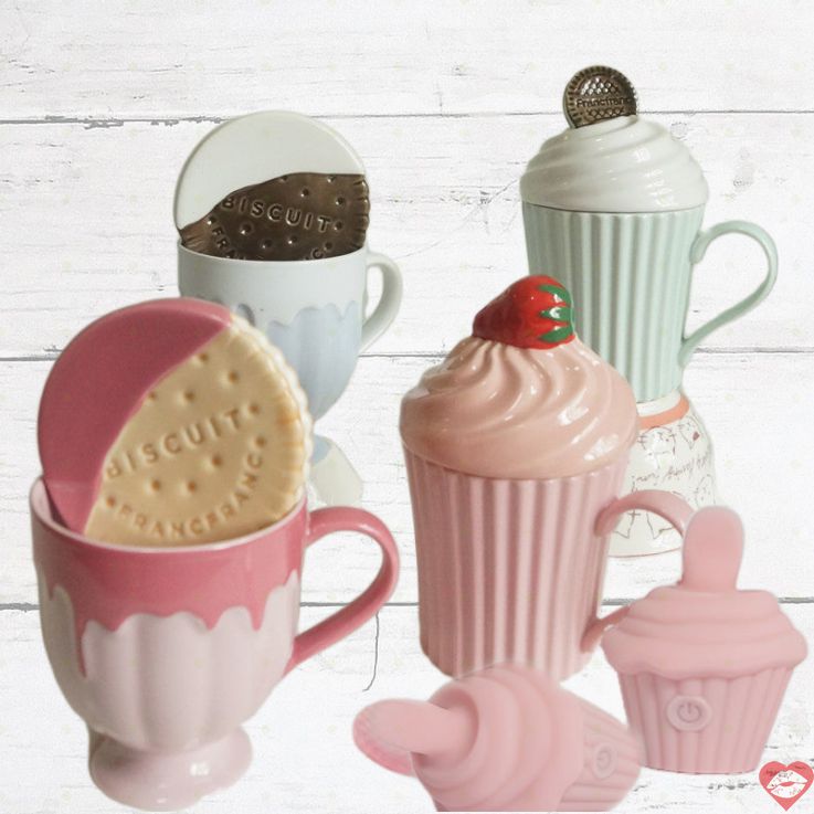 Cake Mini clit rung êm ái, cupcake kín đáo siêu sướng