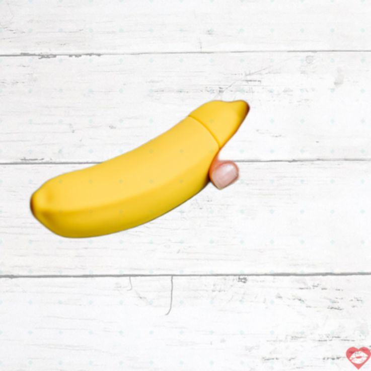 Chuối Dildo Massager Rung Nhỏ Bí Mật Ngọt Ngào