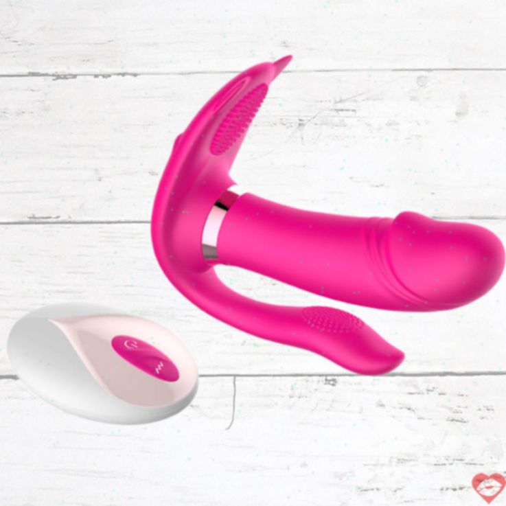 Secwell Cute Cat Vibrat Đeo 3 Motor 9 Mode Bí Mật