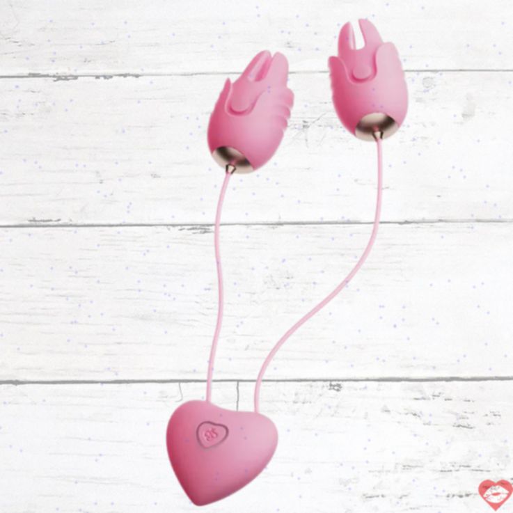 Erocome Puppis Nipple Clip Rung Có Dây