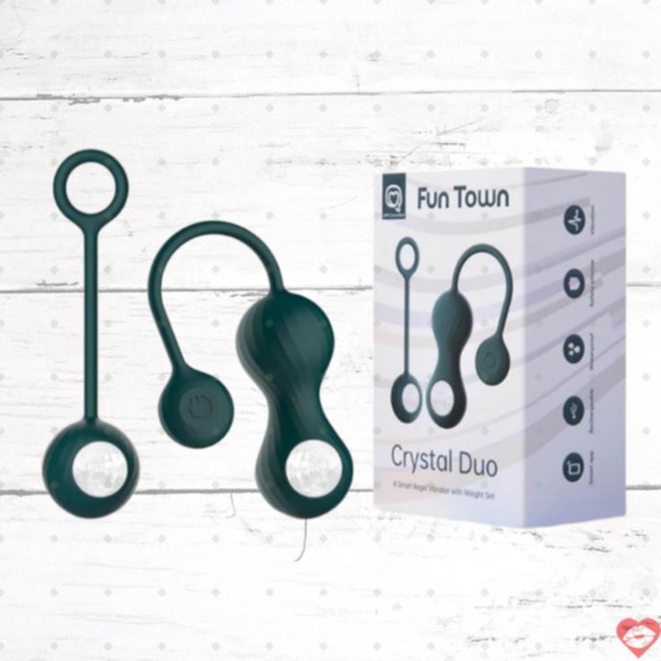 Magic Motion Crystal DUO kegel vibrator app tạ tăng co bóp