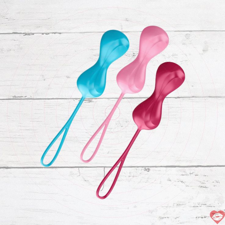Satisfyer Power Balls Kegel Tập Luyện Ben Wa Nữ Thỏa Mãn