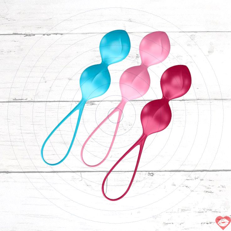 Bóng Ben Wa Satisfyer 3 Miếng Siết Chặt Siêu Hiệu Quả 