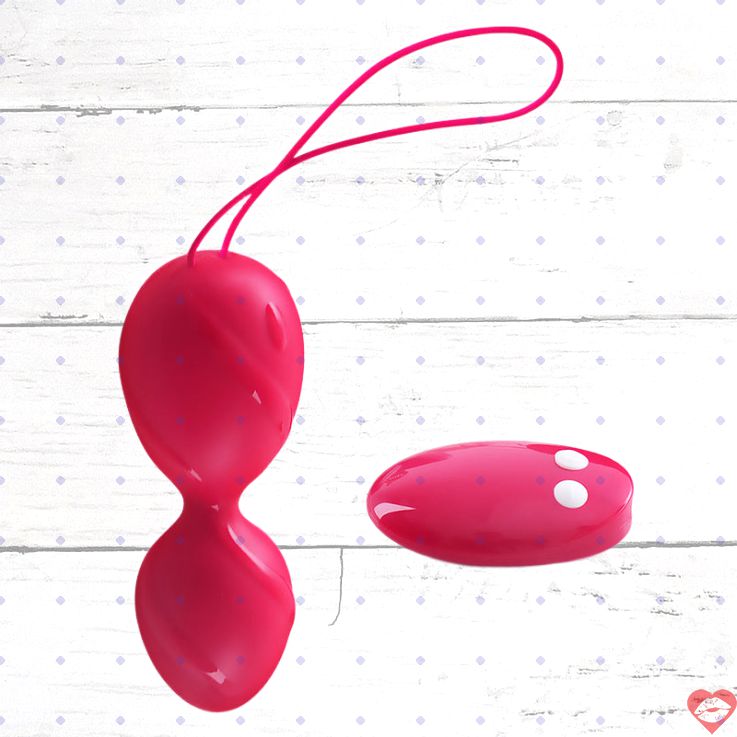 Luvnfun Biến tần kegel ball rung xoay từ xa