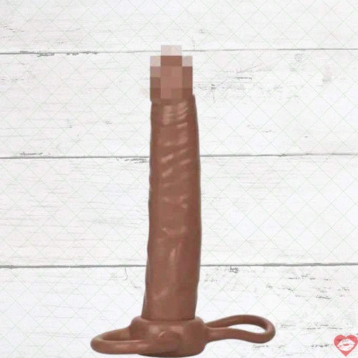 Nasada Dual Penetration Nâu TPR Kép Thực Tế 