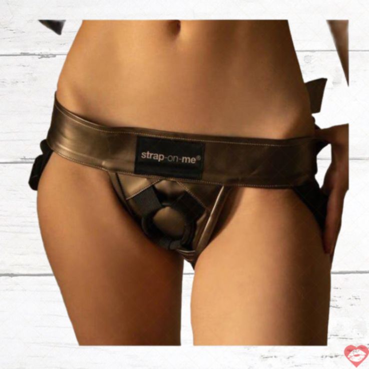 Strap-on-me Harness Da Nâu OS Universal Thoải Mái Linh Hoạt 