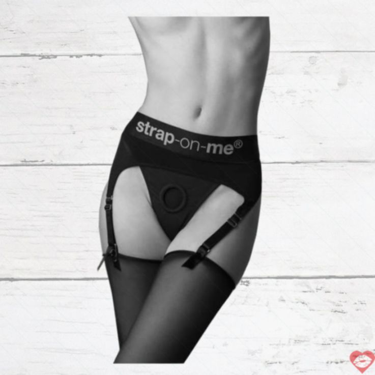 Strap-on Rebel XL Lingerie Đen Bền Quyến Rũ 