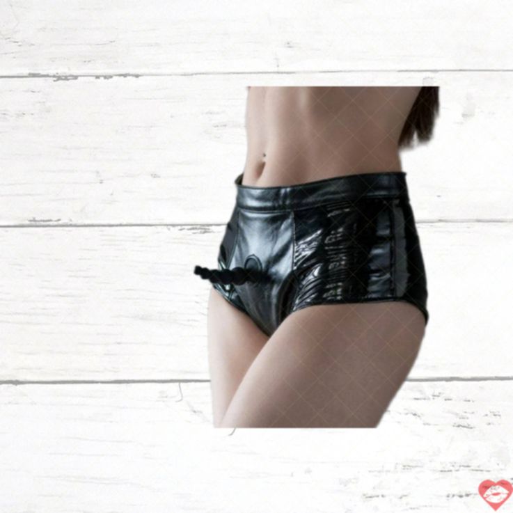 Lola Games Trusik Strapon No Mercy Crazier Đen S/M 