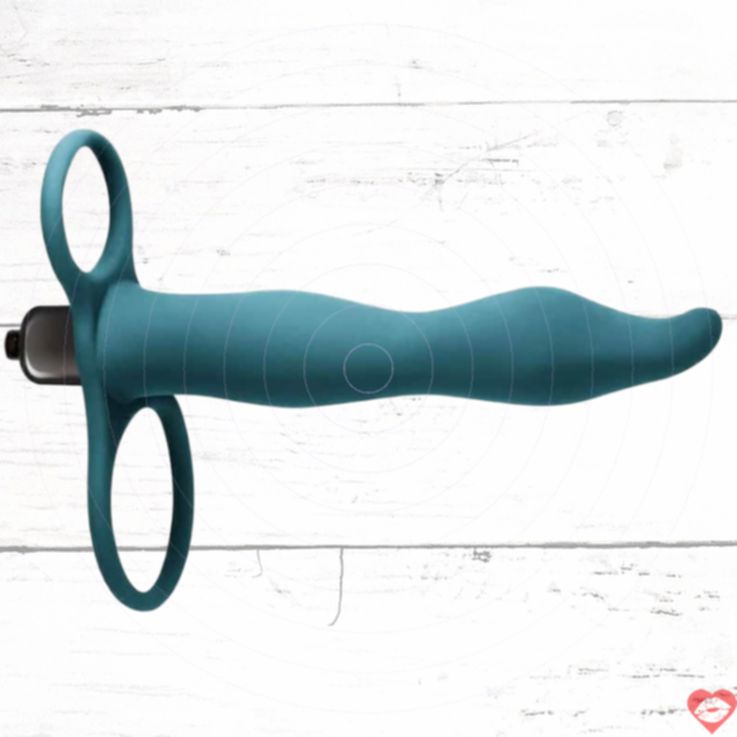 Lola Flirtini Xanh Rung Đôi Thâm 15.9cm Khoái Lạc Gấp Bội 