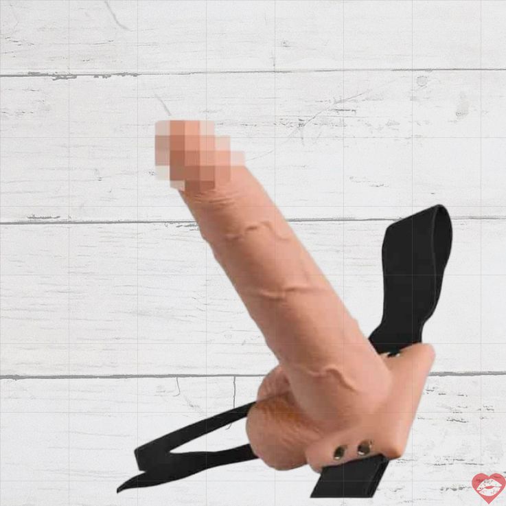 Hollow Strapon Pipedream 7.5 Inch Phun Ejaculation Thật 