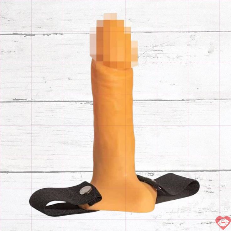 Strapon Rỗng DjaGa 17.5cm Da Thịt 4cm Hoang Dã 