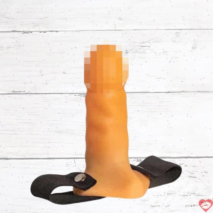 Jagaga №0 Strapon Rỗng 15cm Da Thịt Dễ Dùng Hoang Dã 