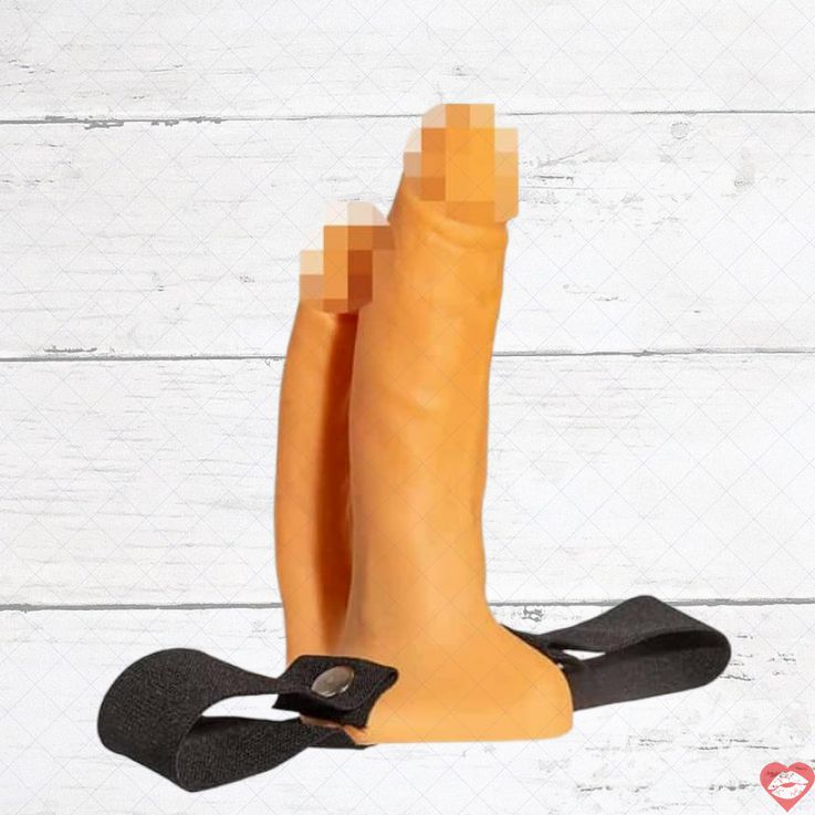 Jaga Hollow Strapon 17cm Kép Xuyên Thủng Đam Mê 