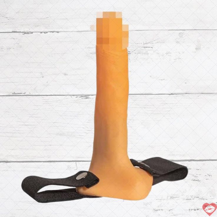 Strapon rỗng Jagaga 6 17.5cm 3.5cm PVC tự nhiên vừa khít thoải mái