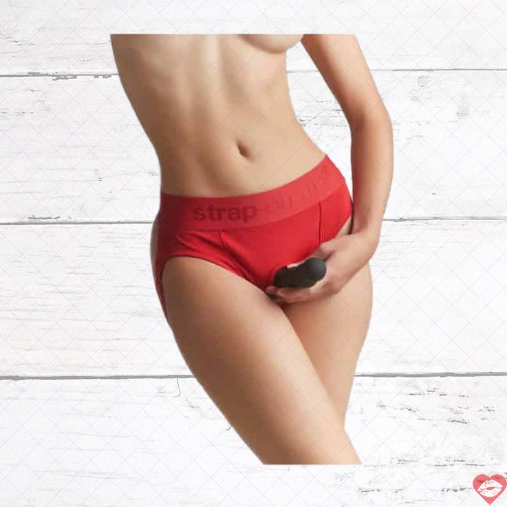 Strap-on-me Heroine Harness M Đỏ Nữ Quyến Rũ