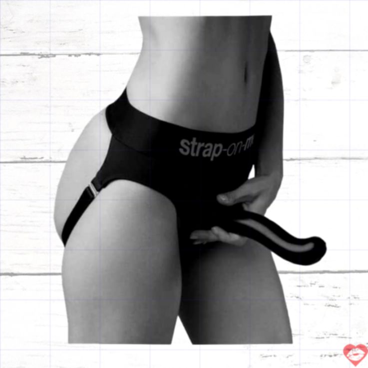 Strap-on Heroine S Đen Nylon Siêu Thoải Mái