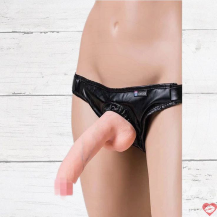 LoveToy Cuba Strap On 2 Nắp 20.5cm Thực Tế