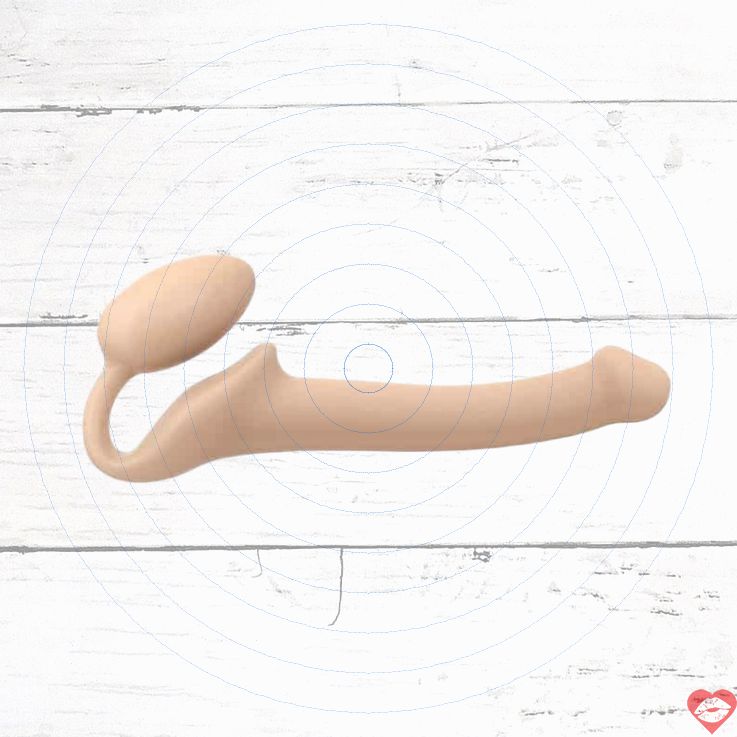Strap-on-me Semi Realistic 25cm Linh Hoạt Thực Tế
