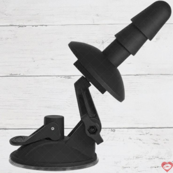Doc Johnson Suction Cup Plug Đen Bám Chặt 16.5cm