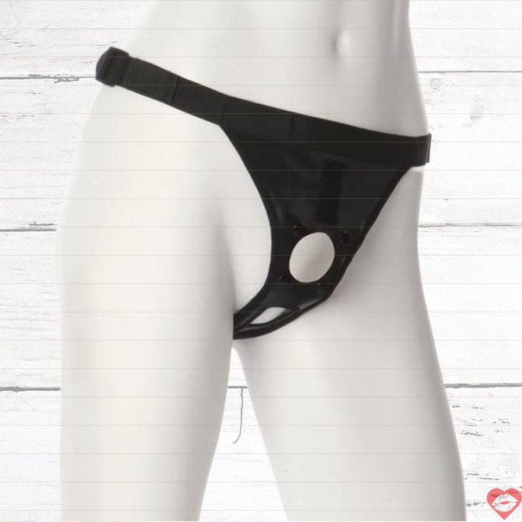 Quần Lót Harness Vac-U-Lock Đen - Thoải Mái Linh Hoạt