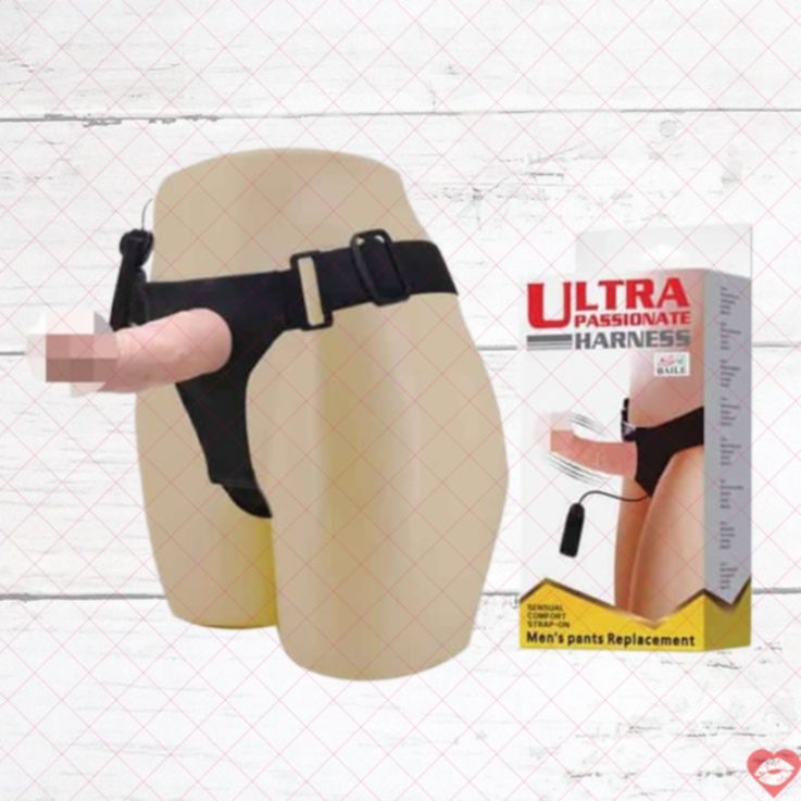Strapon Baile realistic 15cm harness đùi dễ dùng newbie