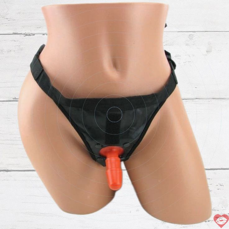 Doc Johnson Ultra Strapon Đen Vac-U-Lock Thân Mật 