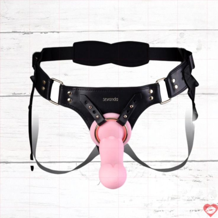 Sevanda Strap On Dildo Remote Da Cao Cấp Siêu Thoải Mái