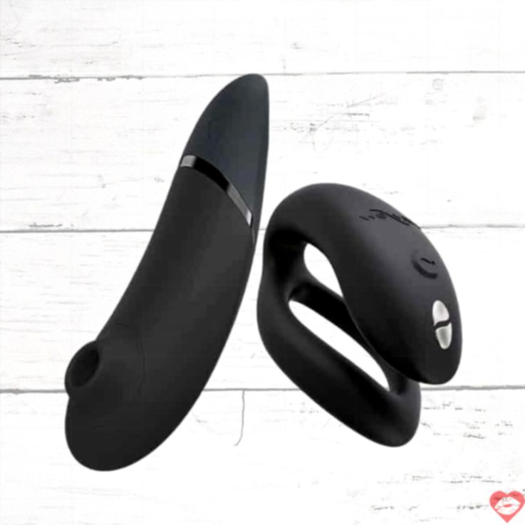 Set Womanizer Next We-Vibe Sync O luxury rung đôi