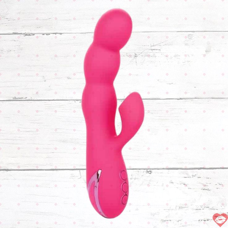 Vibrator Rabbit CalExotics Oceanside Hồng Hút Rung Đỉnh
