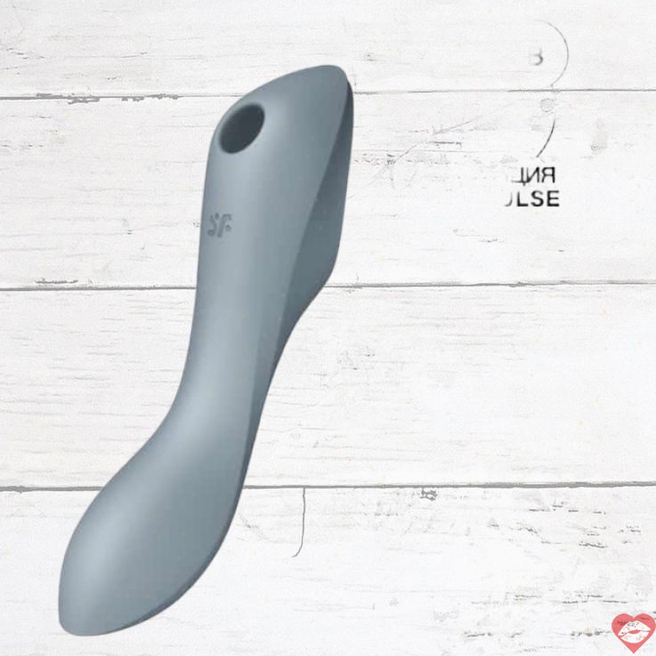 Satisfyer Curvy Trinity 3 Xám Hút Sóng G Siêu Mạnh