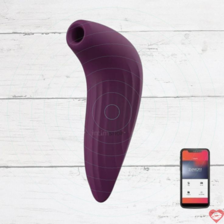 Svakom Pulse Union app hút clit tím 12cm