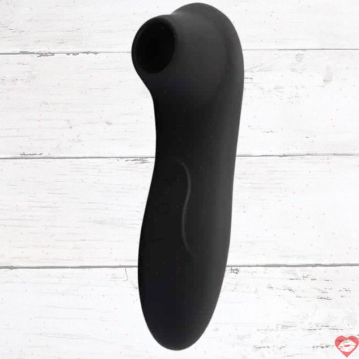 LoveStore Curvy Máy hút âm vật đen silicone 12.5cm