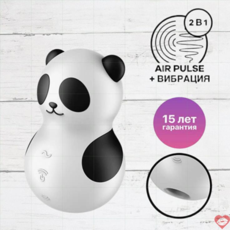 Satisfyer Pocket Panda Hút Âm Dao Động Cực Sướng